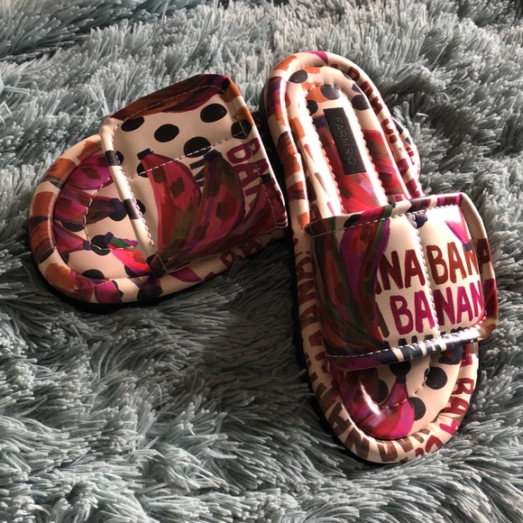 Farm Rio Banana Sandals NEW! Never worn sz 9 or sz 40 EU MADE IN BRAZIL. - Picture 2 of 10
